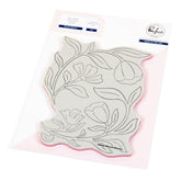 Moonlit Blooms cling stamp